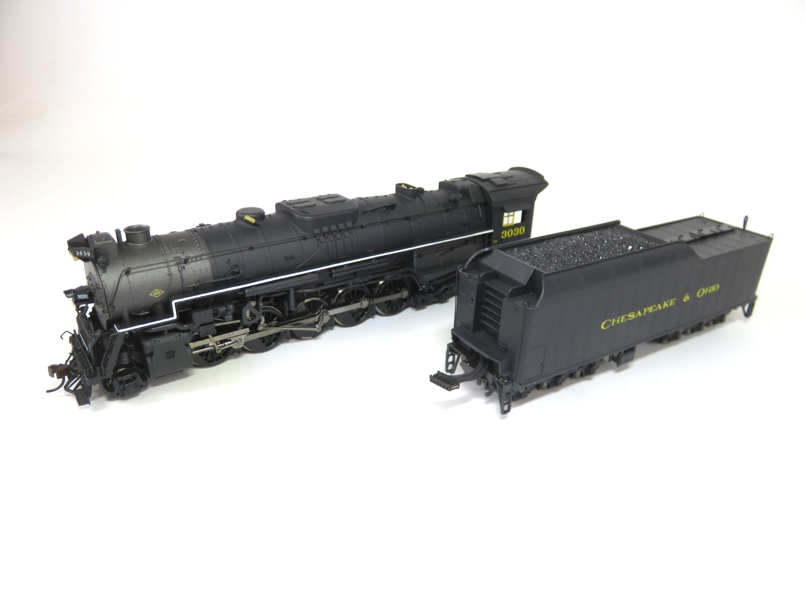 Broadway Limited 035 HO Scale Chesapeake & Ohio 2-10-4 T1 Locomotive DCC/Sound