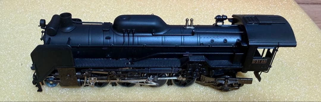 KTM Katsumi D51 Brass HO Gauge Steam Locomotive Railroad Train Engine Model