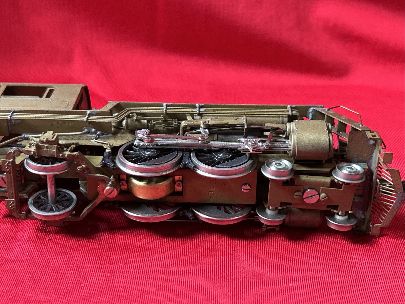 NWSL /FED BRASS 4-4-2 E-1 ST Louis SW Cotton Belt Locomotive HO