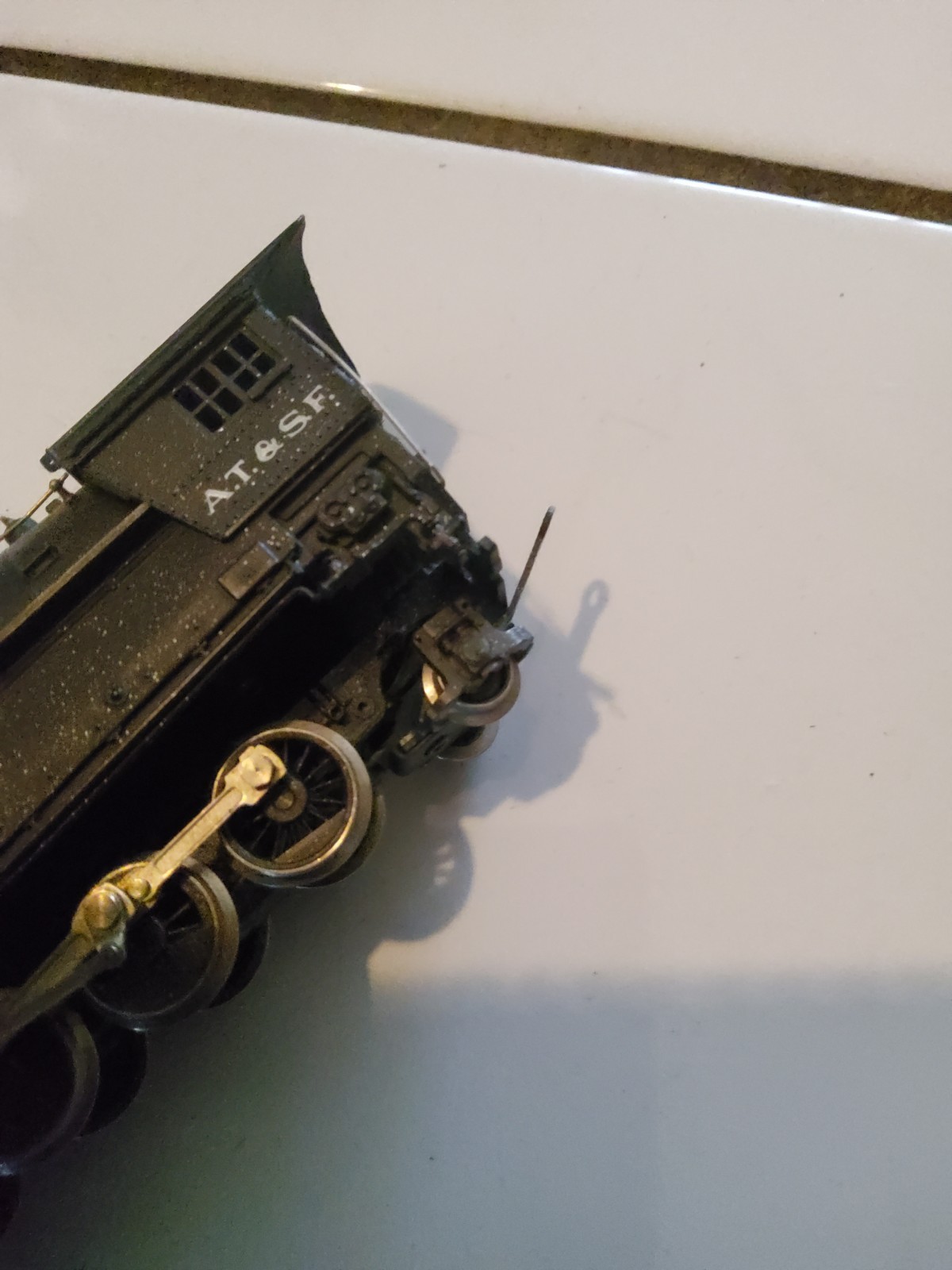 Ho Scale Rivarosi Locomotive Used A.T&S.F USED