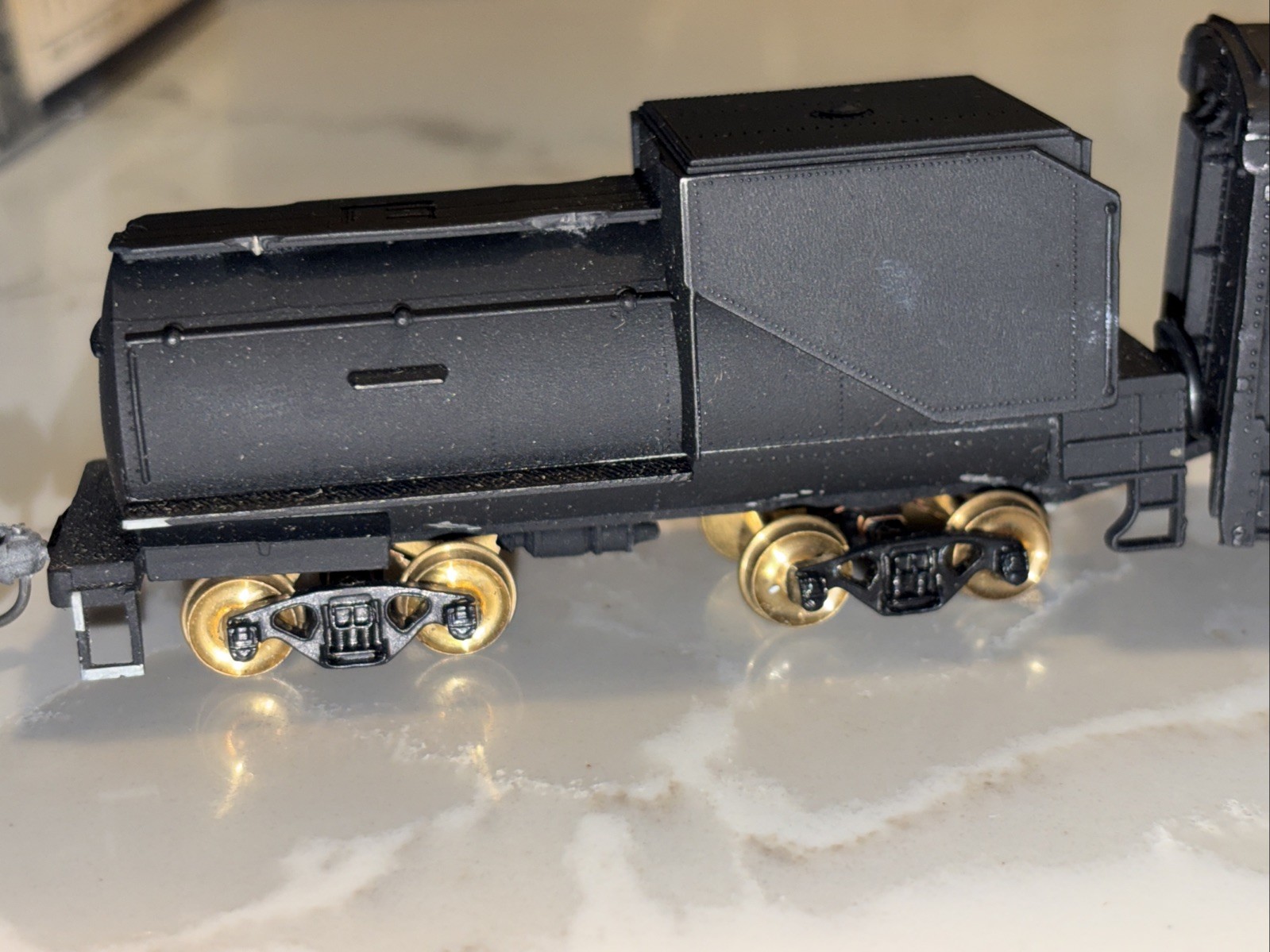 Vintage Tyco 2-6-2 Steam Locomotive Painted HO Unknown Brand