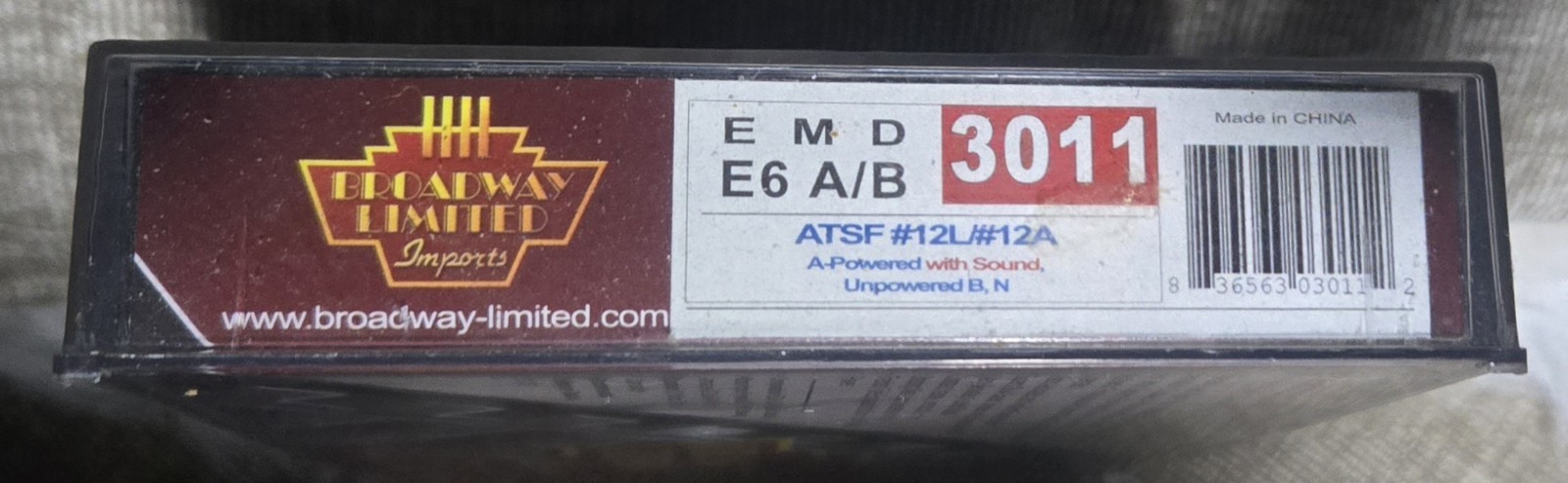Broadway Limited Imports N Scale EMD E6 A/B Set, item 3011.