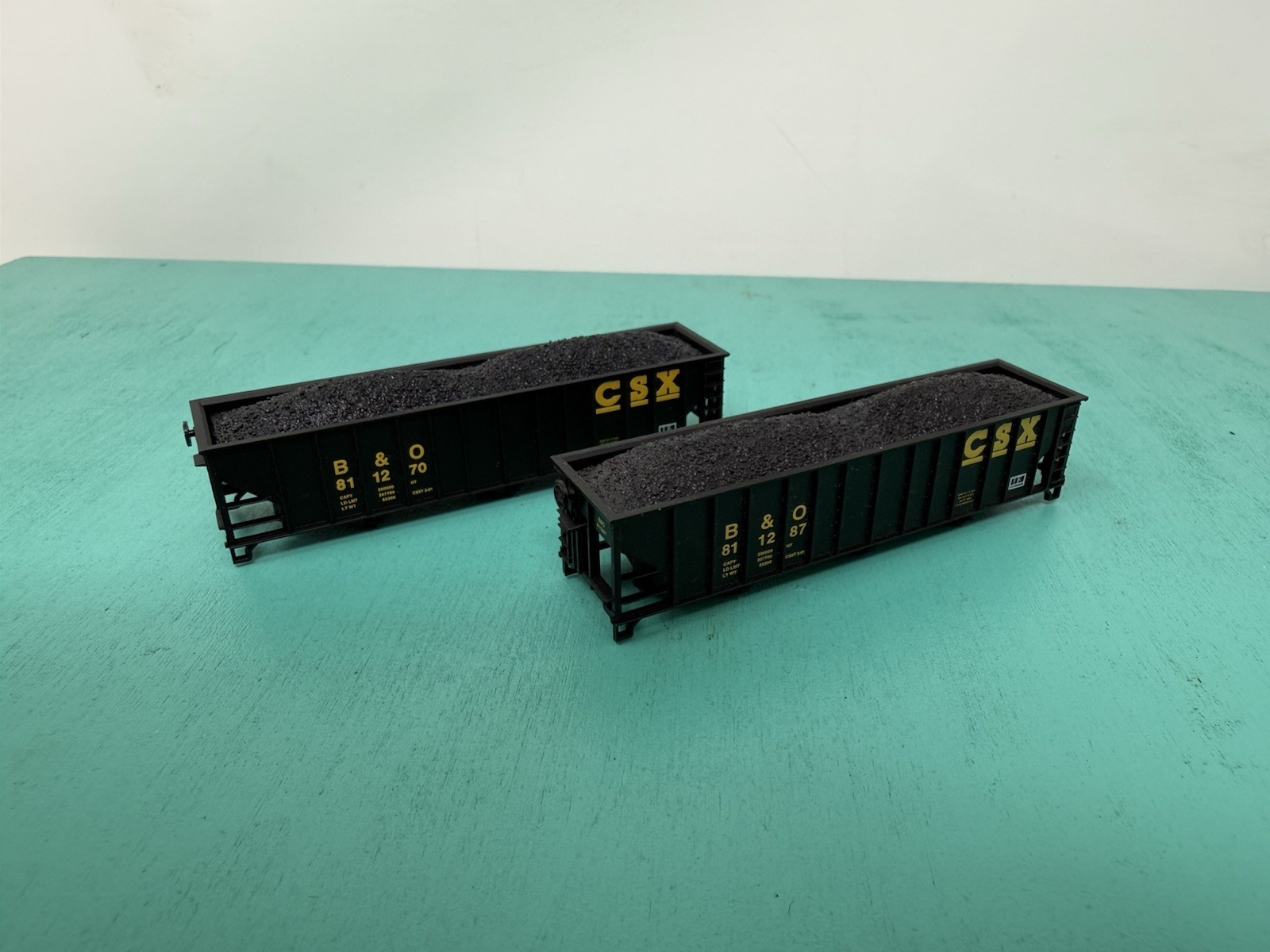 Atlas N – TM 90 Ton Hopper – No Trucks/Package – CSX B&O Set Of 2