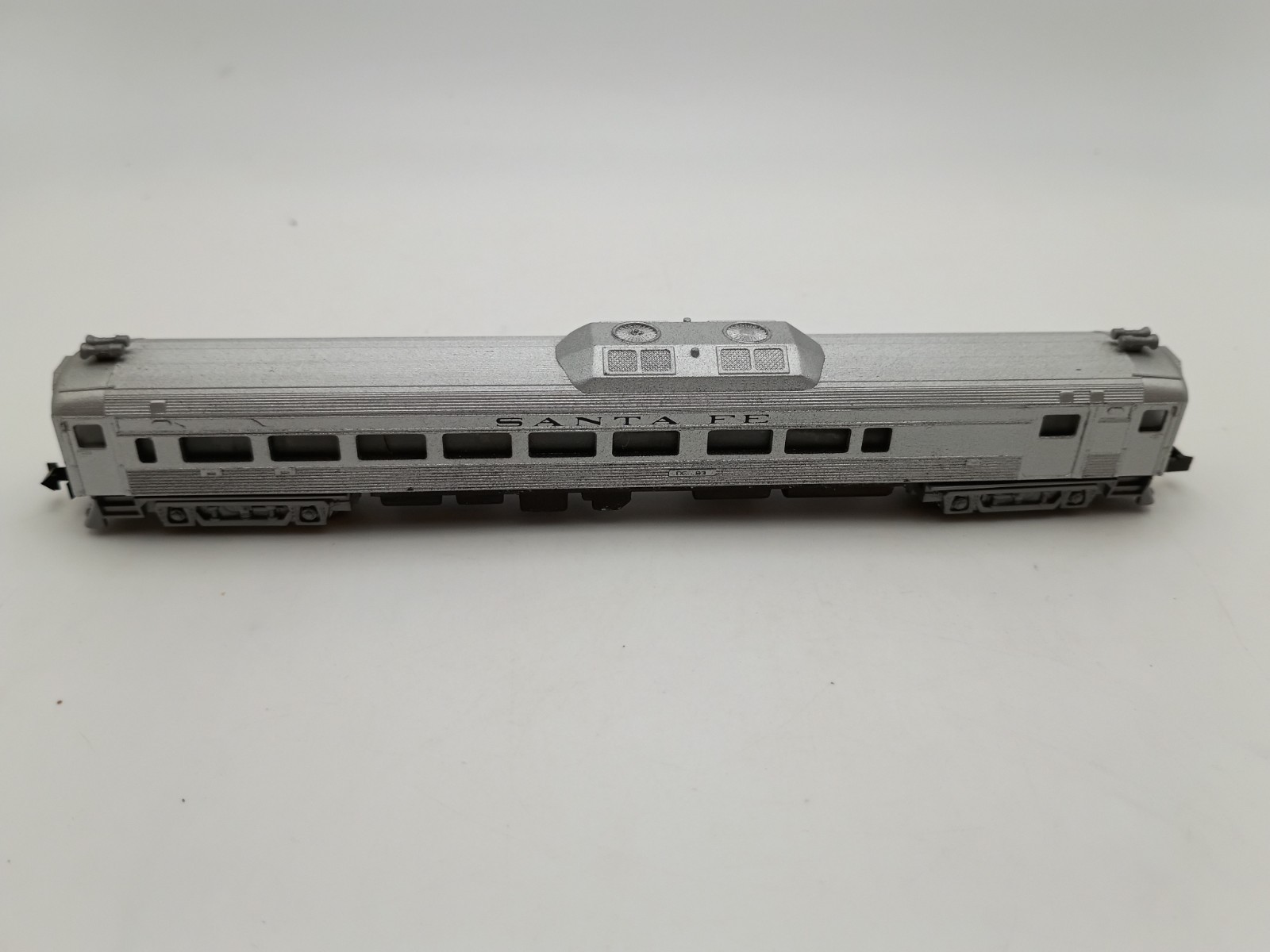 Con-Cor N Scale 4481 Santa Fe RDC-3 BUDD Passenger Runs Well In Box