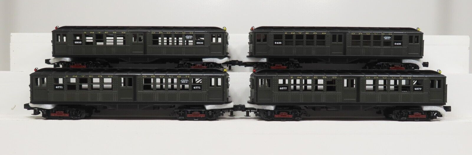 MTH 30-2447-1 Metropolitan (Green) 4-Car LO-V Subway Set w/Proto 2.0 NIB
