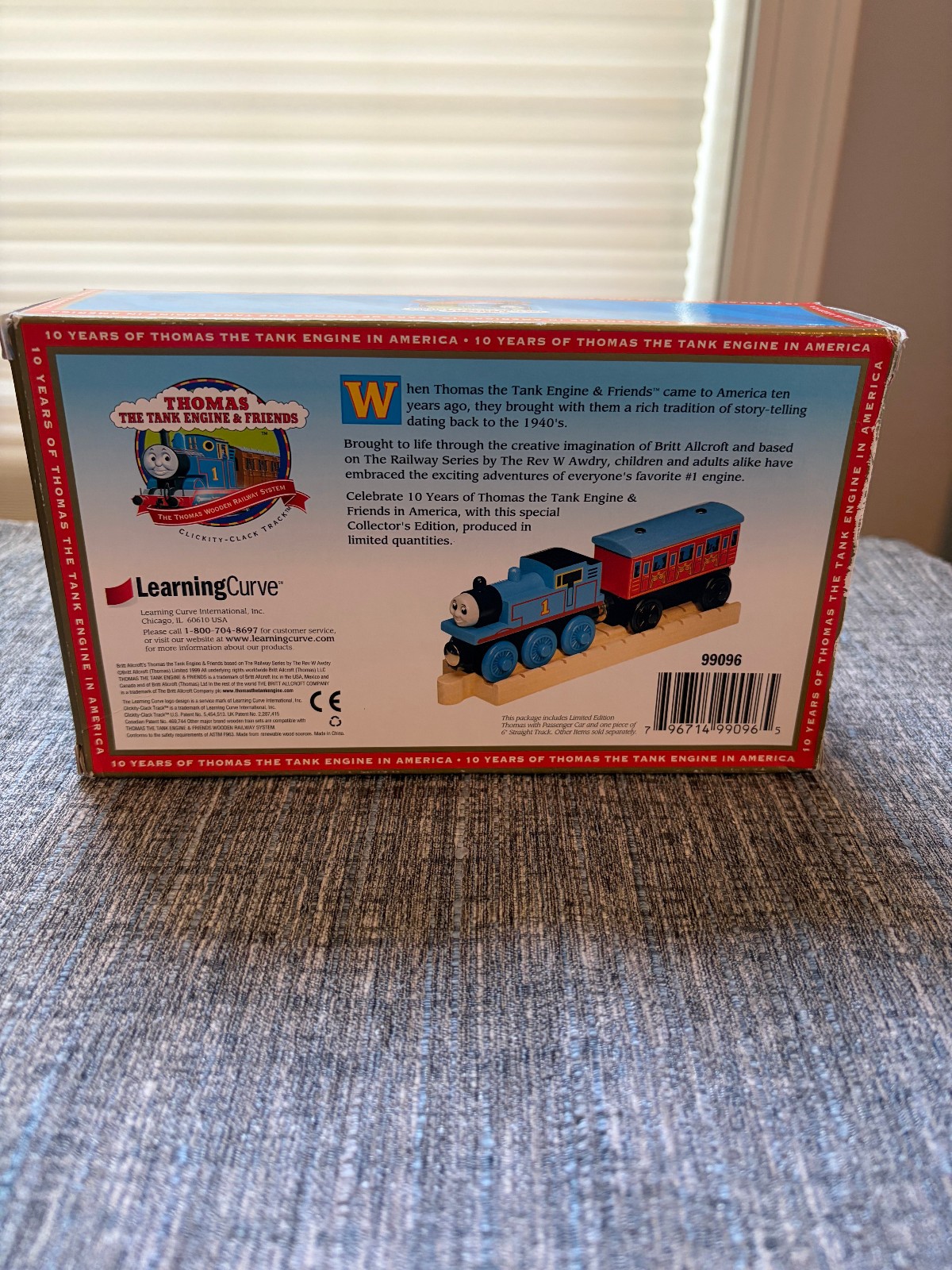 NEW Thomas & Friends Wooden Railway 10 Years in America Special Edition