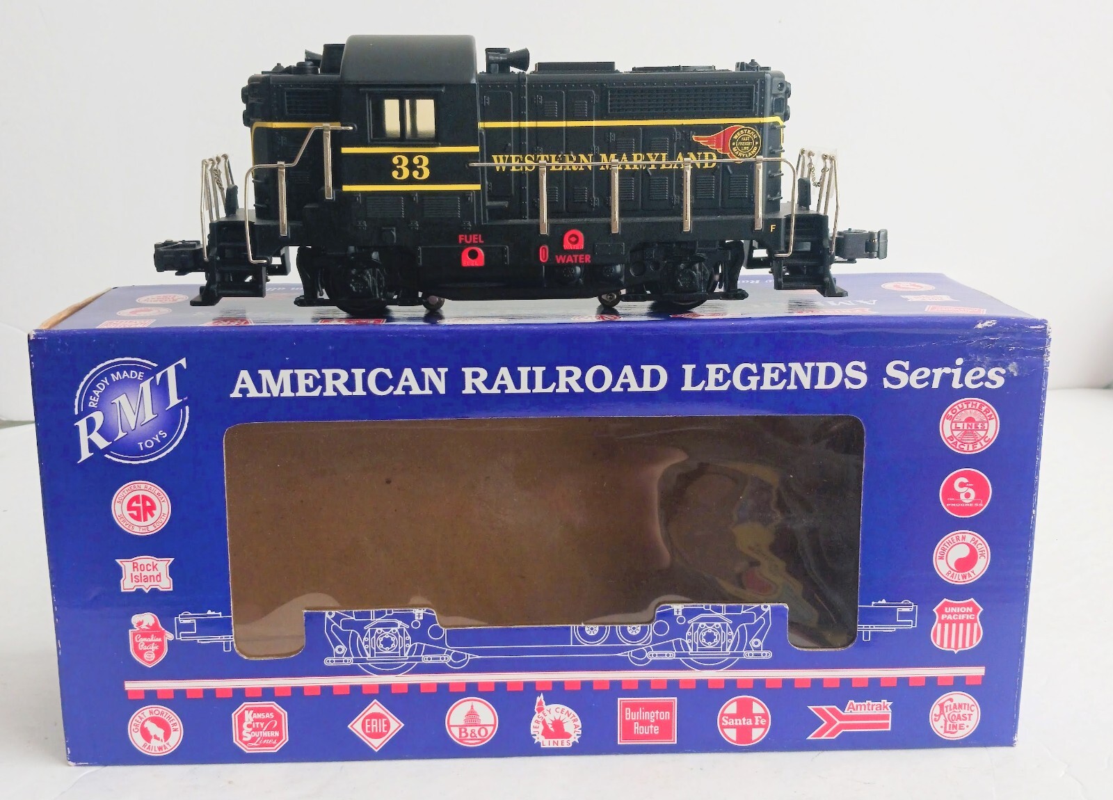 RMT4341 WESTERN MARYLAND # 33 POWERED DIESEL LOCOMOTIVE