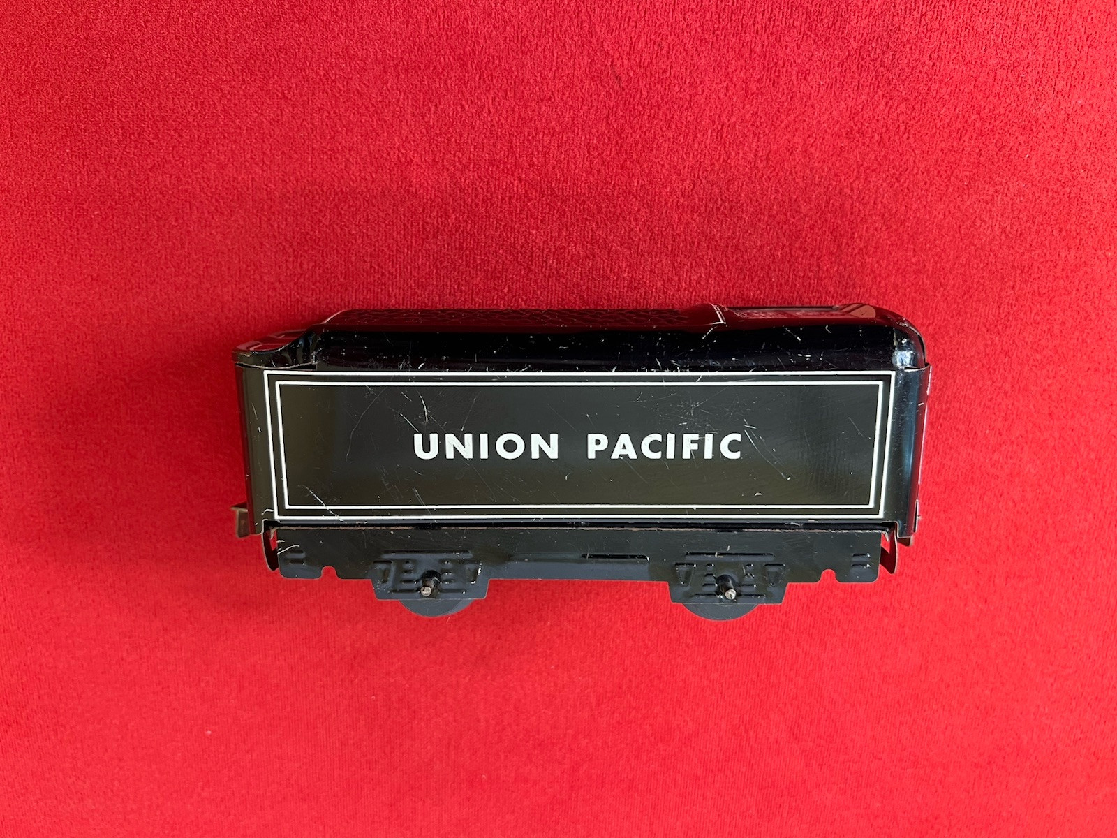 Vintage Marx 551 O Gauge Union Pacific Tin Litho Coal Tender – Good Condition