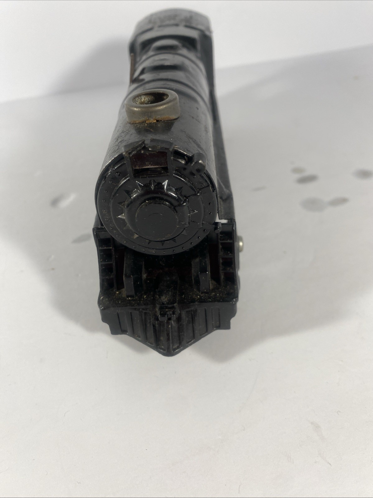 Marx Trains O Gauge Tinplate Wind-Up Steam Locomotive Engine Tested Works No Key