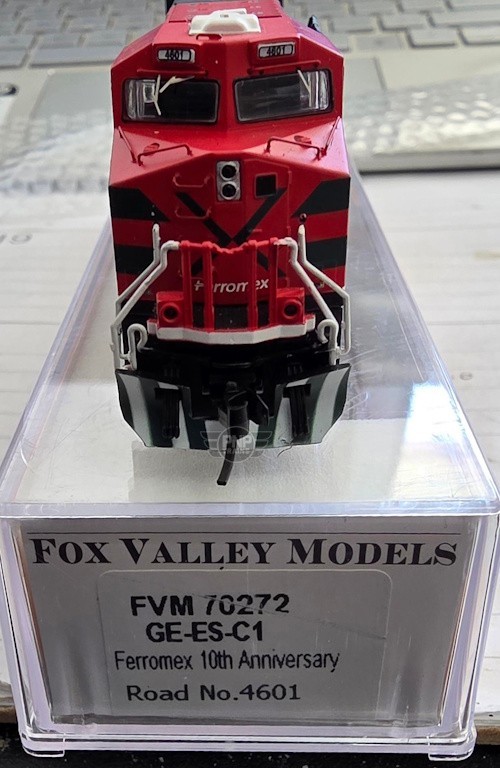 FVM 70272 GE-ES-C1 E44AC Ferromex 10th Anniversary Rd# 46901 DCC Ready