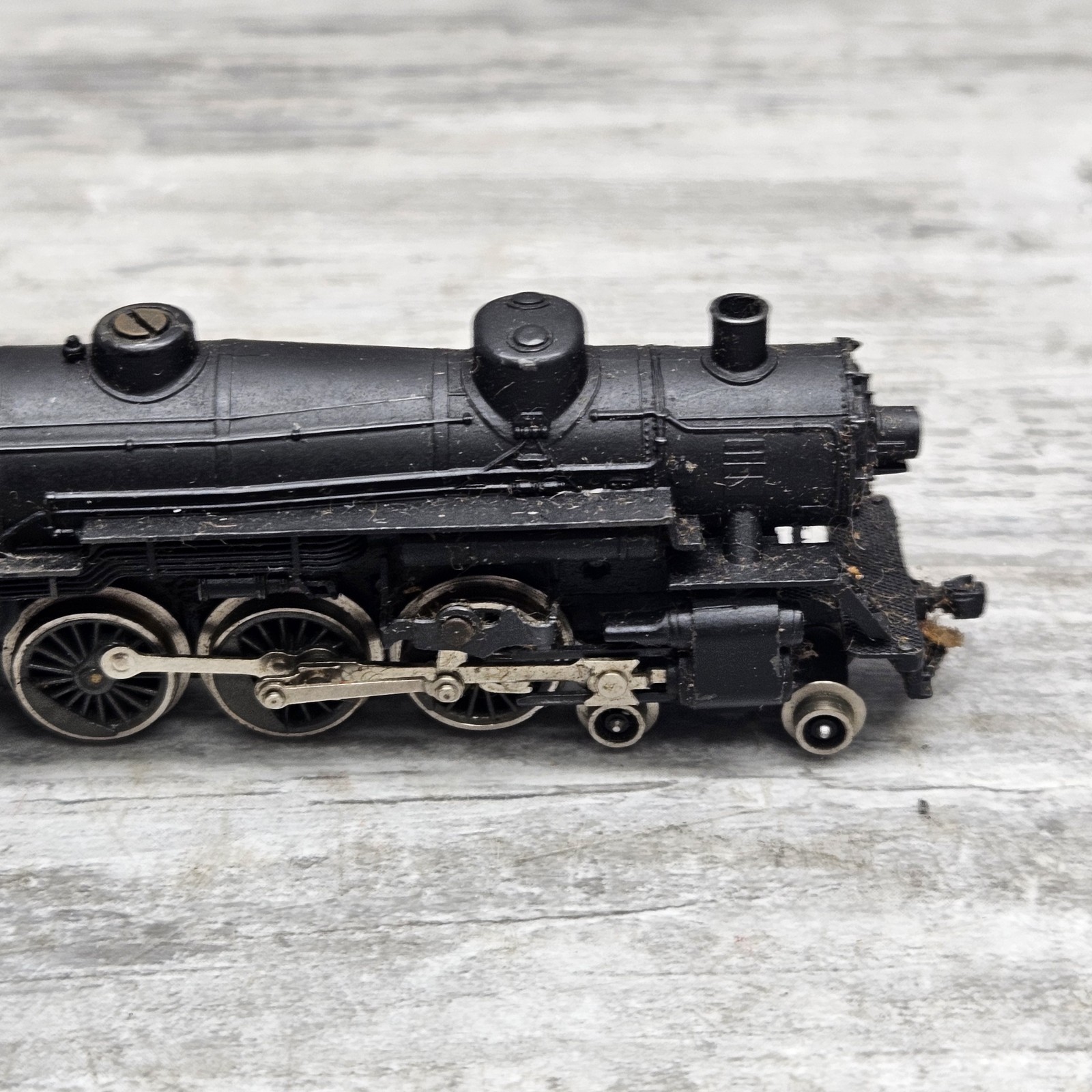 N Scale Atlas Atlantic Coast Line Tender And Locomotive #1523 Tested and Works