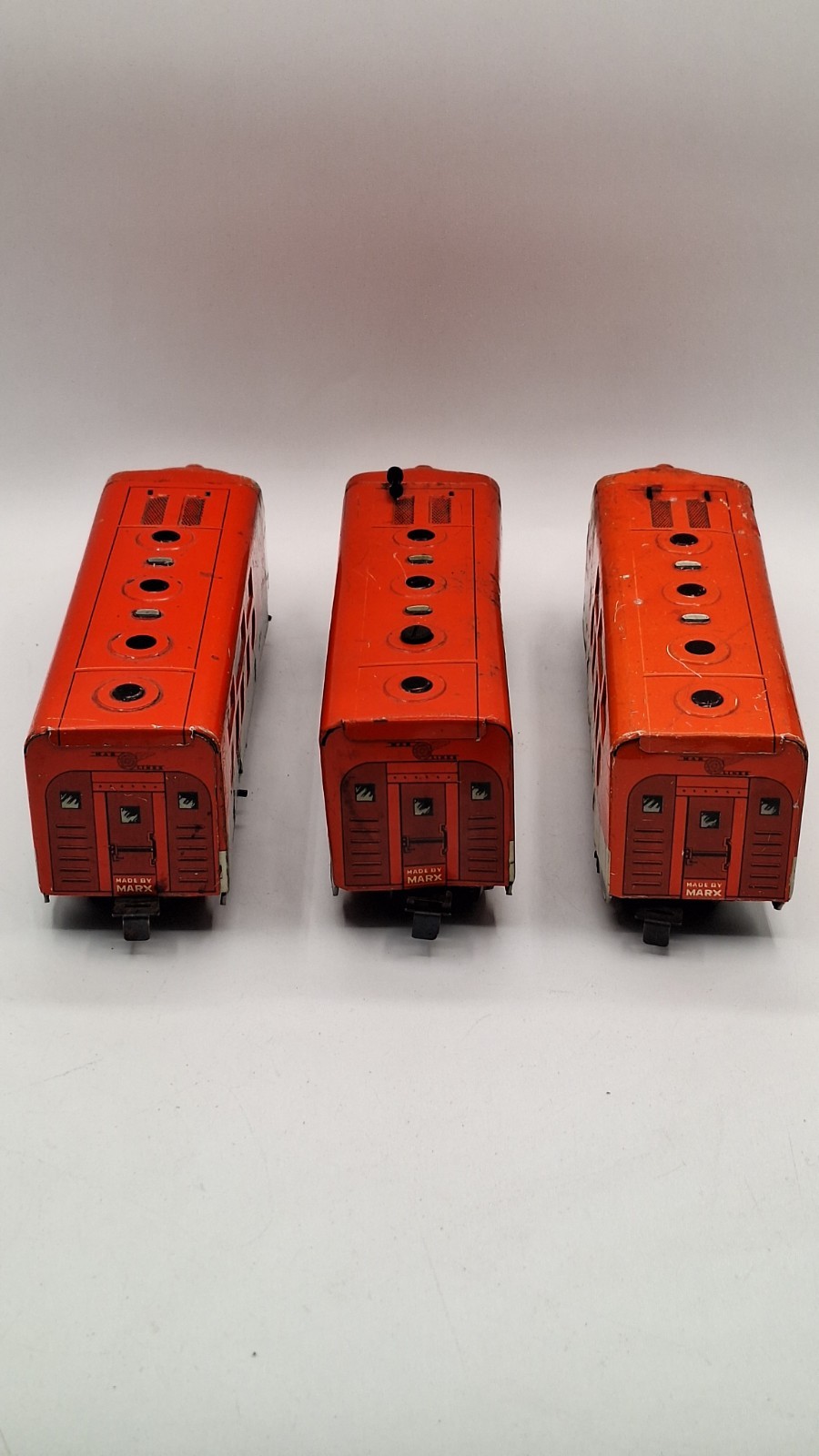 Vintage Marx O gauge Southern Pacific 6000 Powered Locomotive & 2 Dummy tested