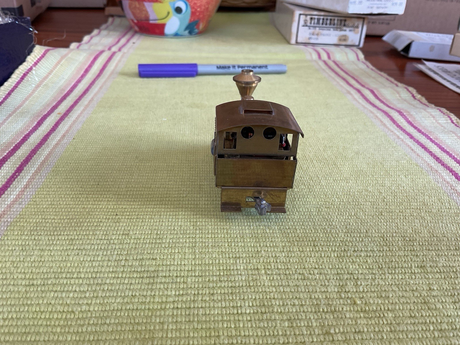 Ken Kidder Railroad Models The MUDHEN HOn3 0-4-T Engine Locomotive BRASS