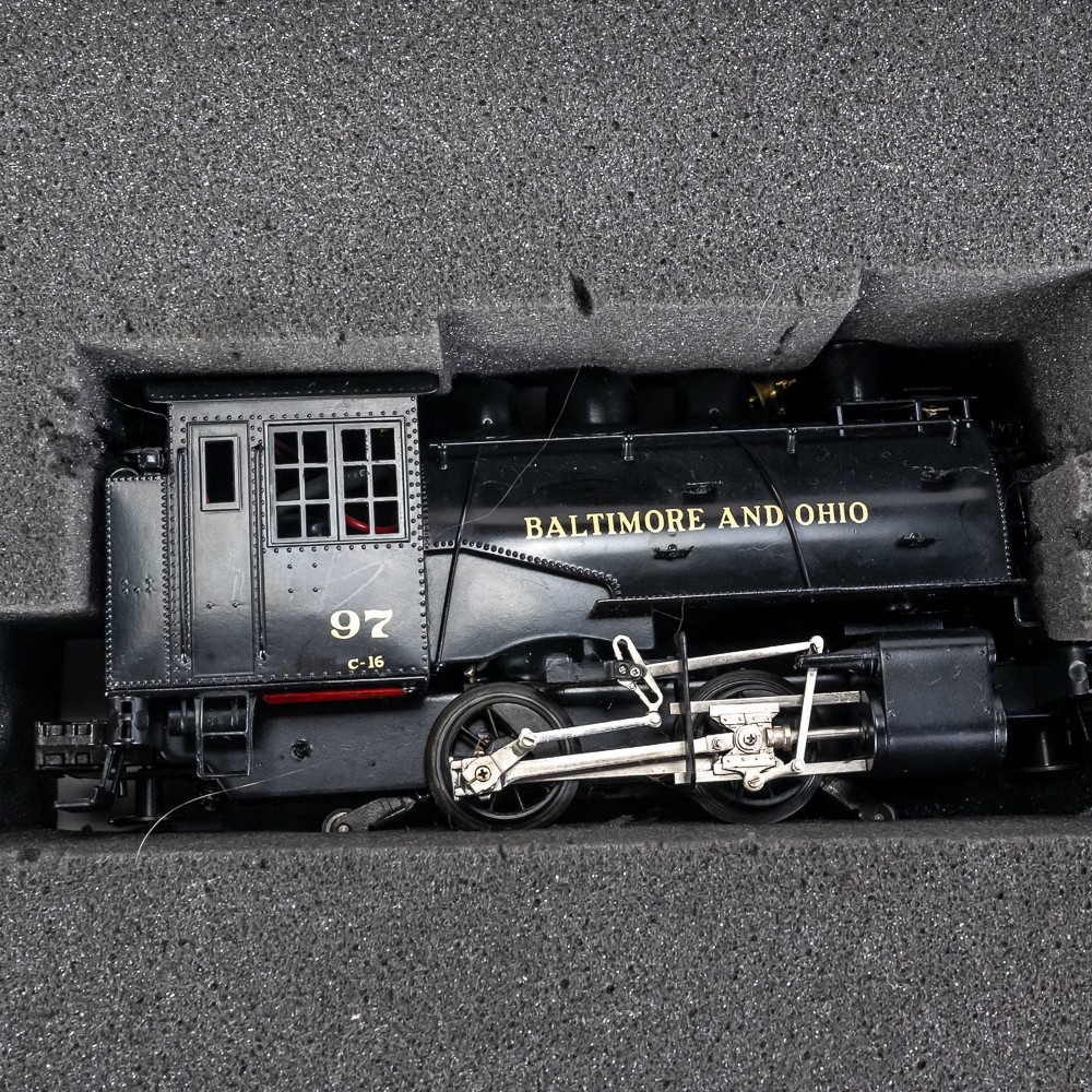 Right Of Way Brass Dockside Switcher Locomotive 0-4-0 Baltimore & Ohio B&O #97