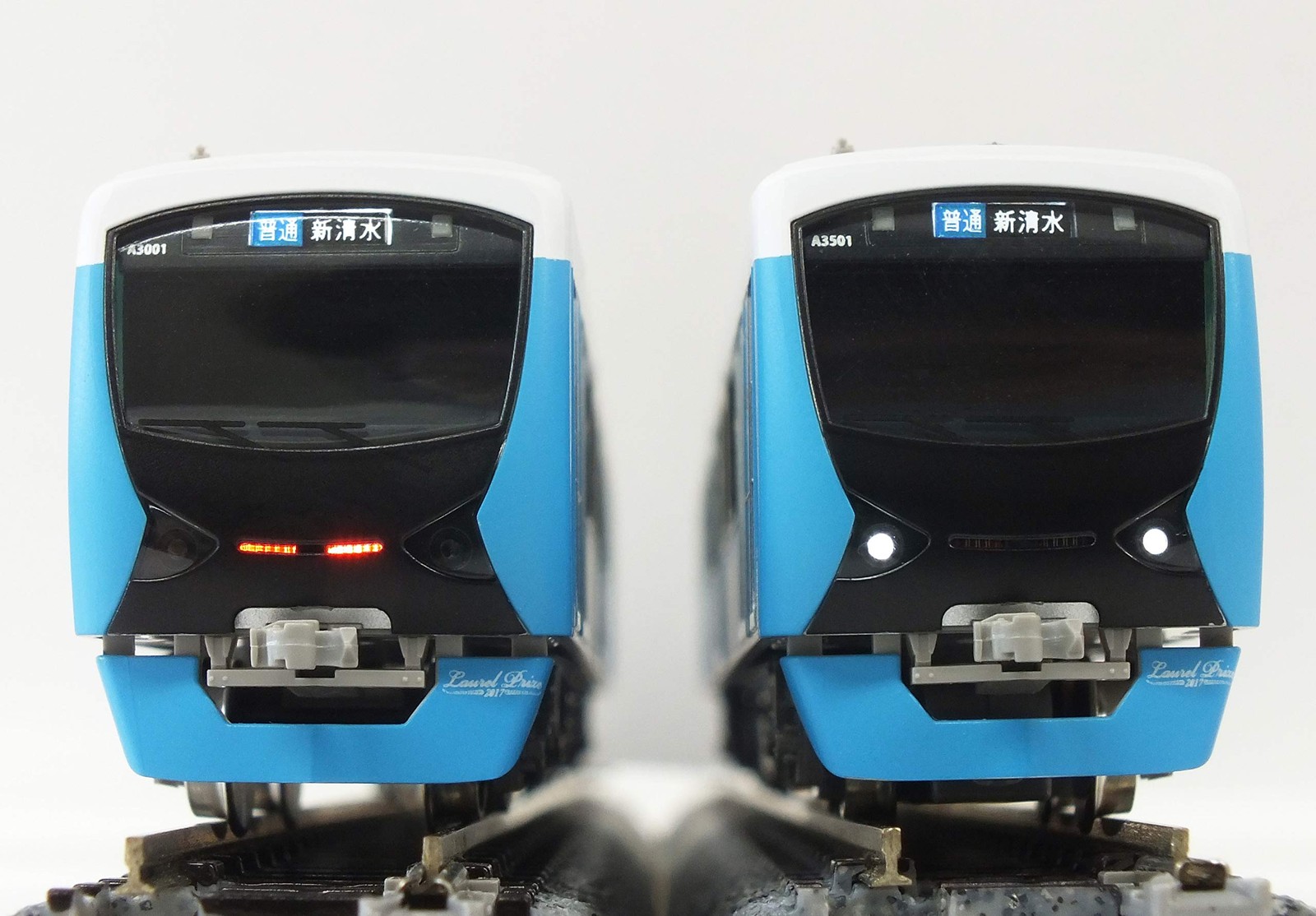N gauge Shizuoka Railway A3000 series clear blue new logo/Laurel award winning 2