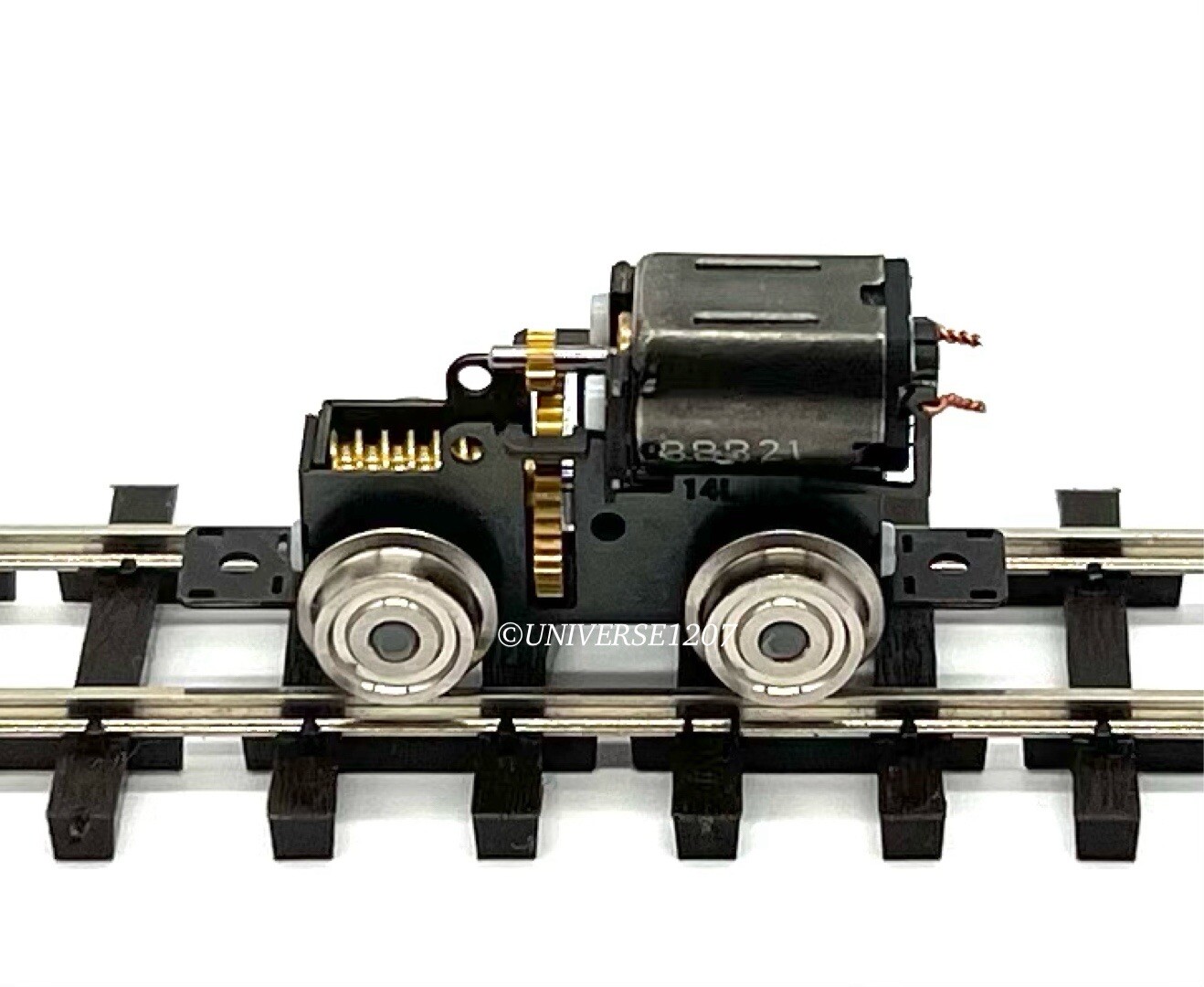 N/HOn30/HOe/009 Scale Aru-Model NZ14S Power Drive Chassis Wheel 14mm/5.6mm H0e