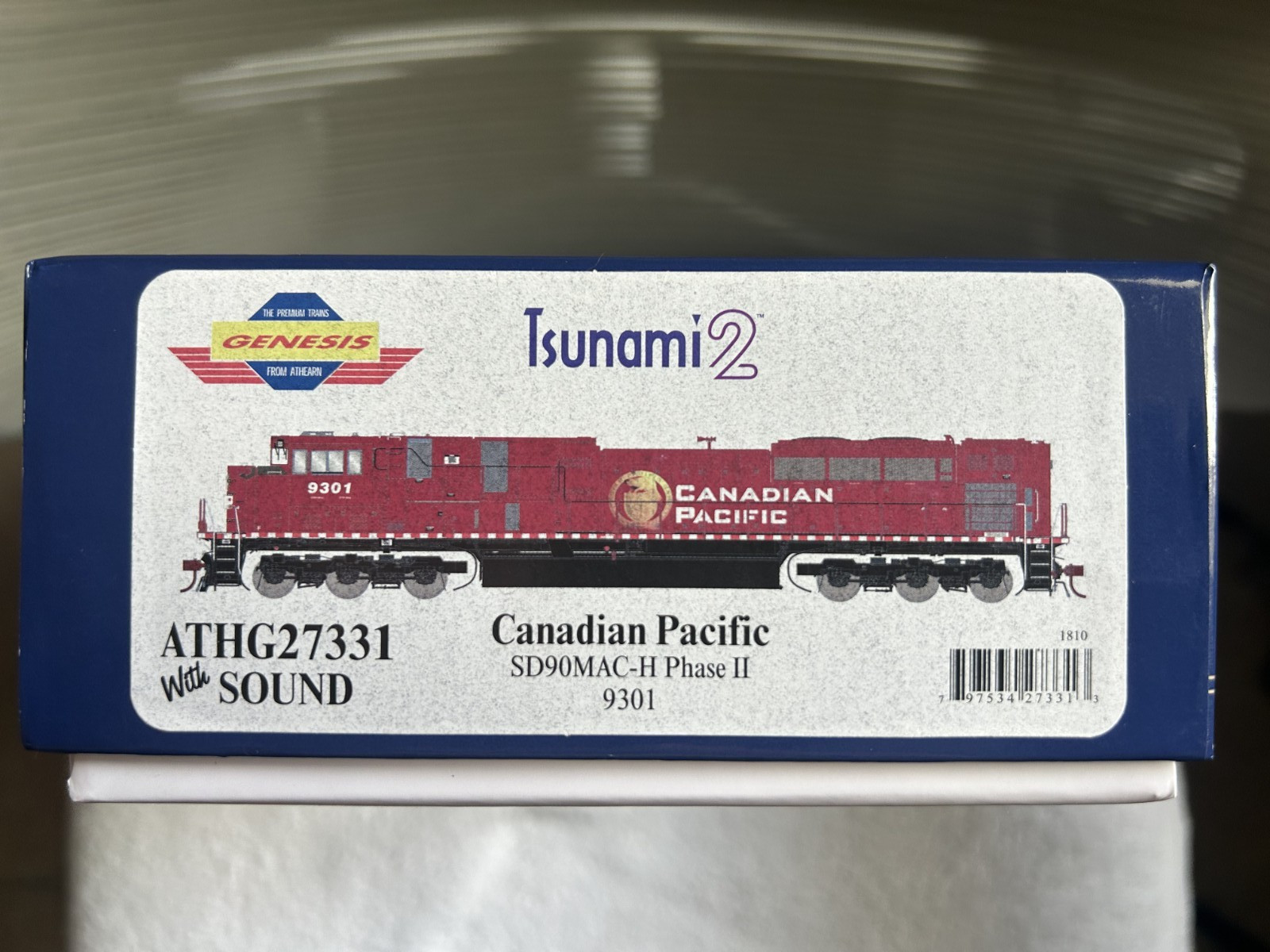 Athearn Genesis HO Scale CP SD90MAC-H Phase II– DCC/Sound/ Weathered/ Keep Alive