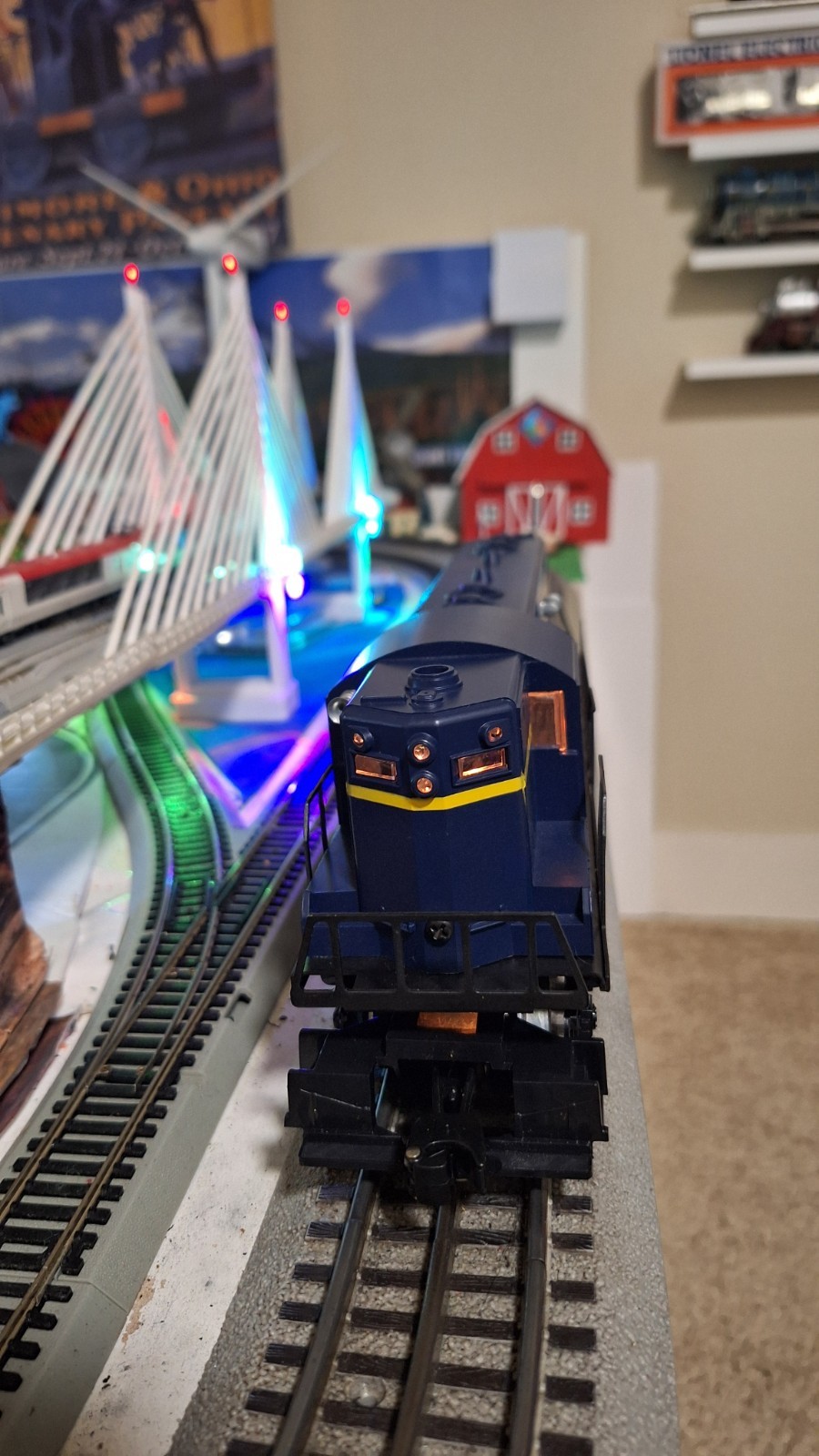 Lionel 6-8862 O Gauge Baltimore & Ohio GP7 Diesel Locomotive Tested W Orig. Box