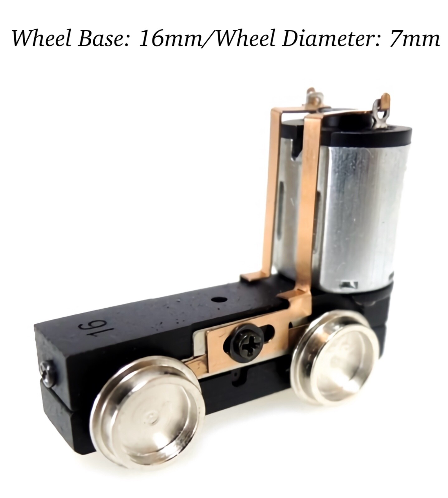 N/HOn30/HOe/J-Narrow/009/On18/O9 Scale/Gauge Power Drive Unit Wheel 16mm/7mm H0e