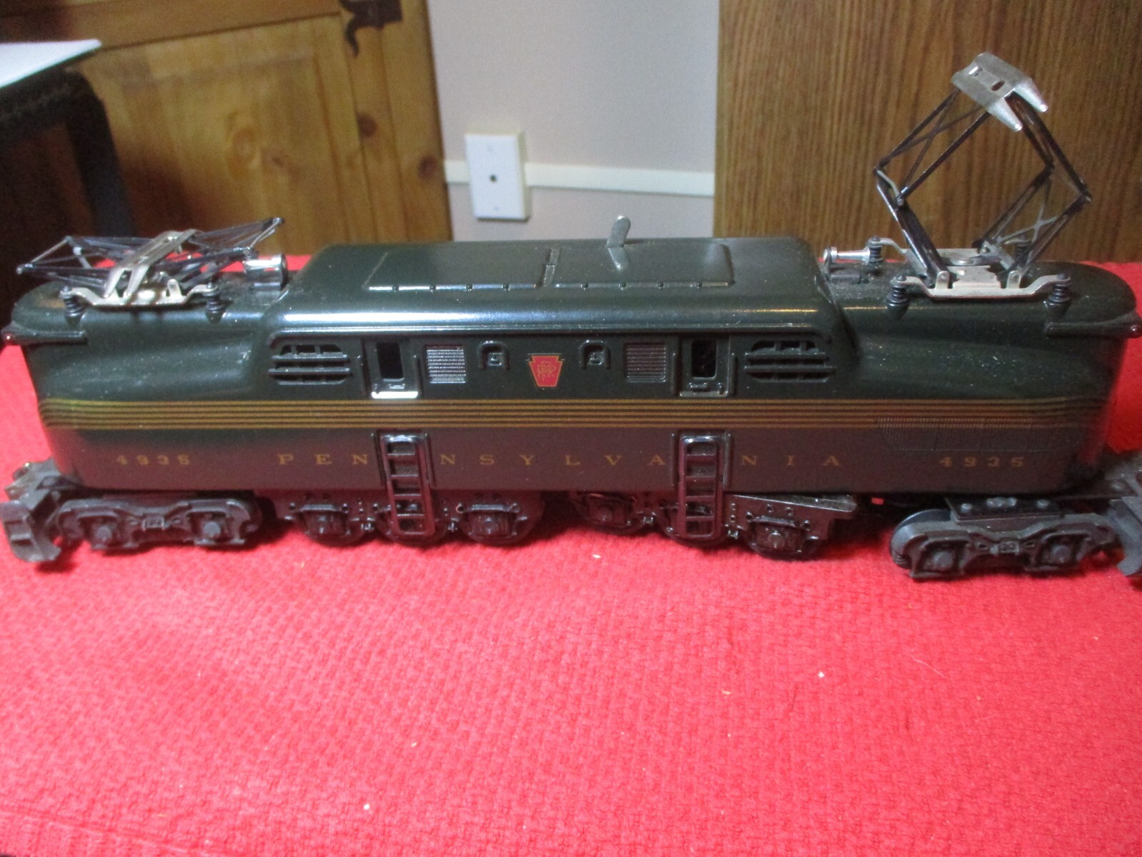 MTH 20-5504-1 Green 5 Stripe GG-1 Electric Locomotive #4935 O Scale Train 1:48