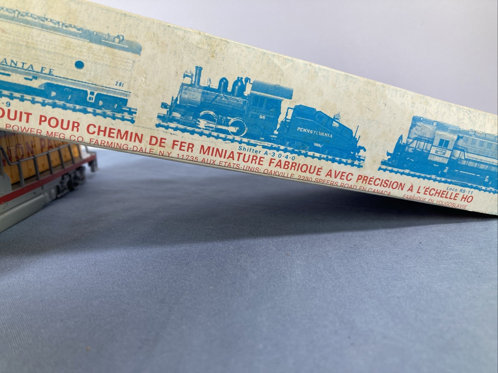 Model Power HO Scale Union Pacific #9104 Great North Train Made Yugoslavia