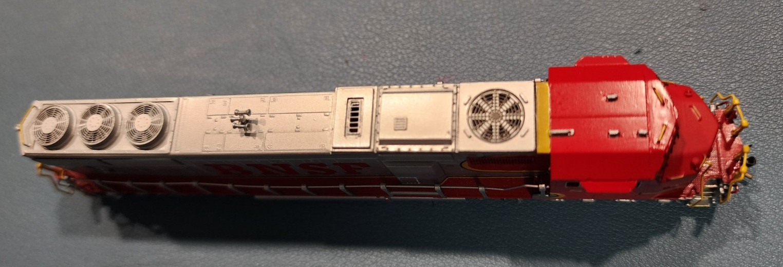 RARE! NEW! Overland Models BNSF SD75M Brass Engine N scale #8273