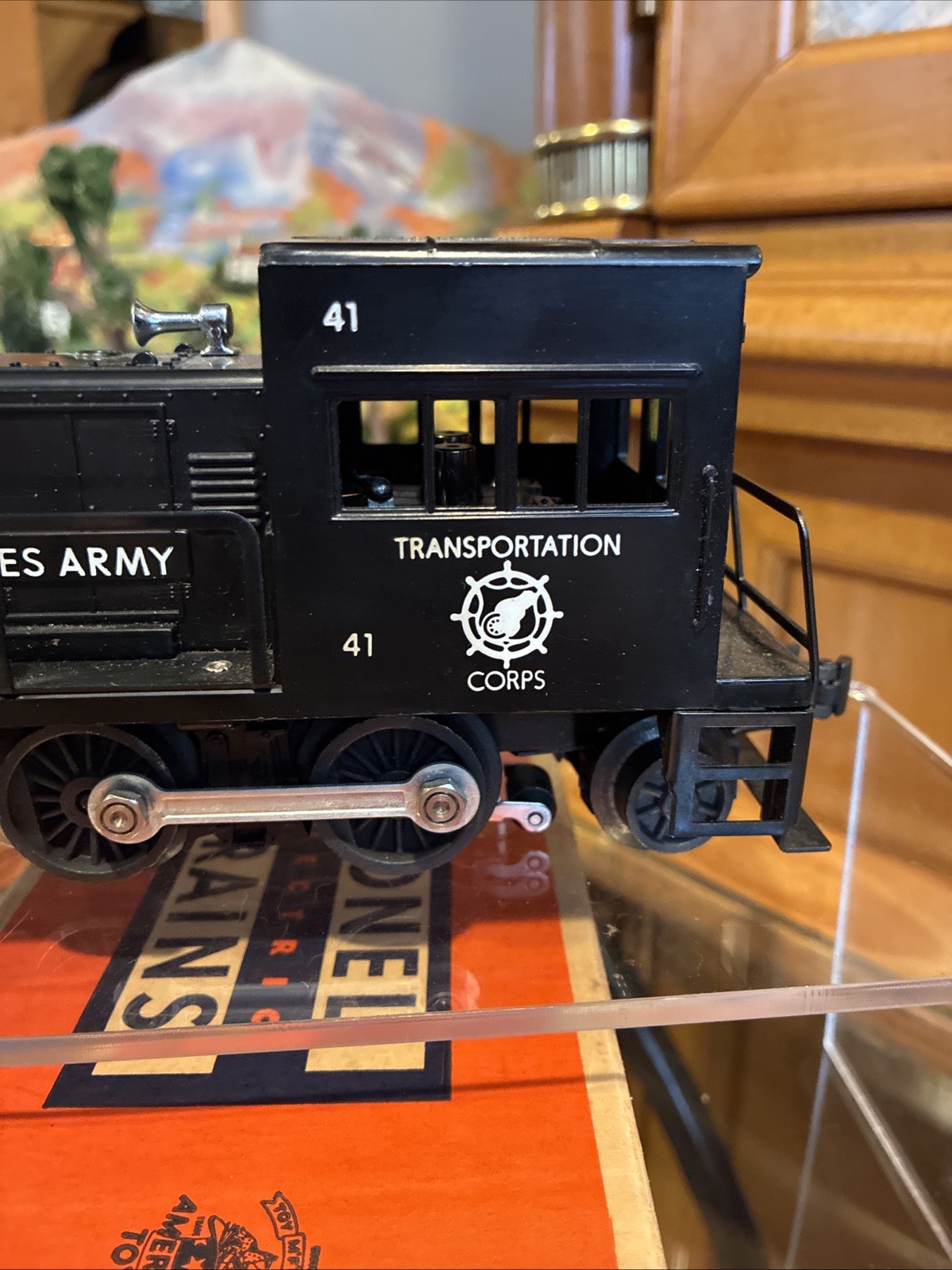 ~Near Mint~Lionel Postwar #41 Army Switcher! High Grade C8