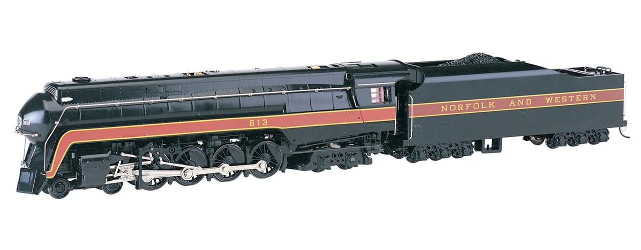 Bachmann ~ HO Scale ~ 4-8-4 Class J ~ Norfolk & Western #613 ~ DCC Sound ~ 53202