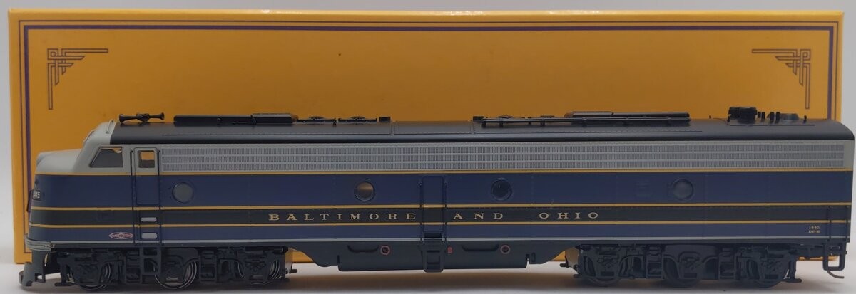 American Models S Gauge E8 Baltimore and Ohio Diesel Locomotive #1445 EX/Box