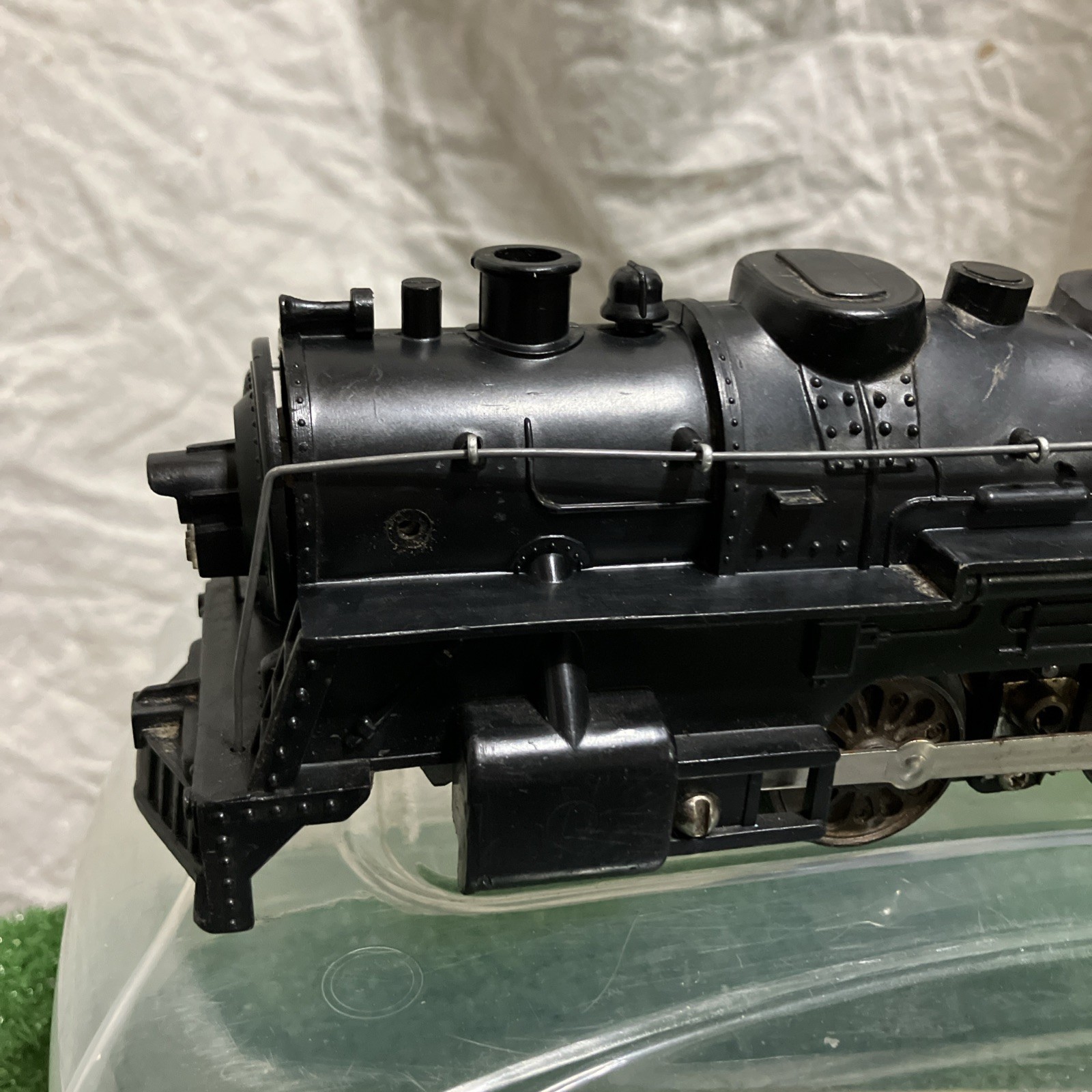 Marx Train 1666 Locomotive Engine ALLSTATE WEDGE TENDER tested works O Gauge O27