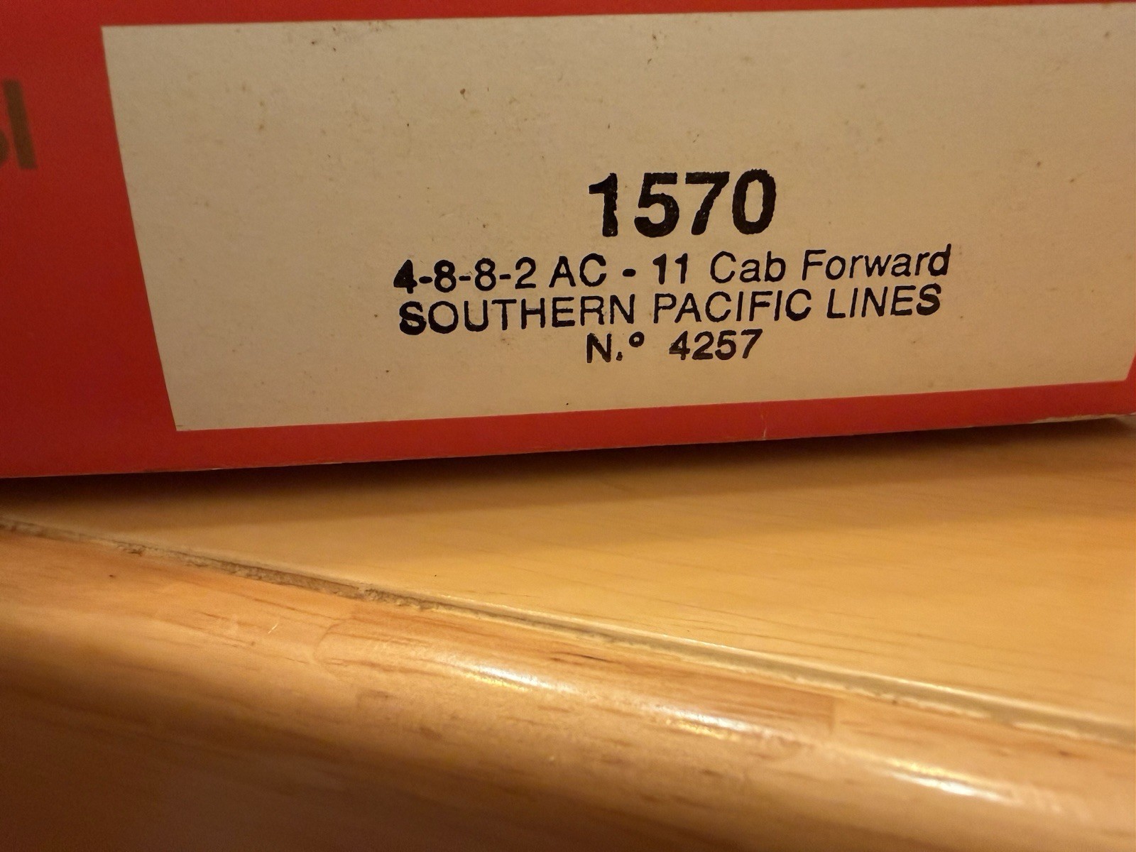 Rivarossi 1570 4-8-8-2 AC-11 Cab Forward Southern PAcific Diesel Locomotive