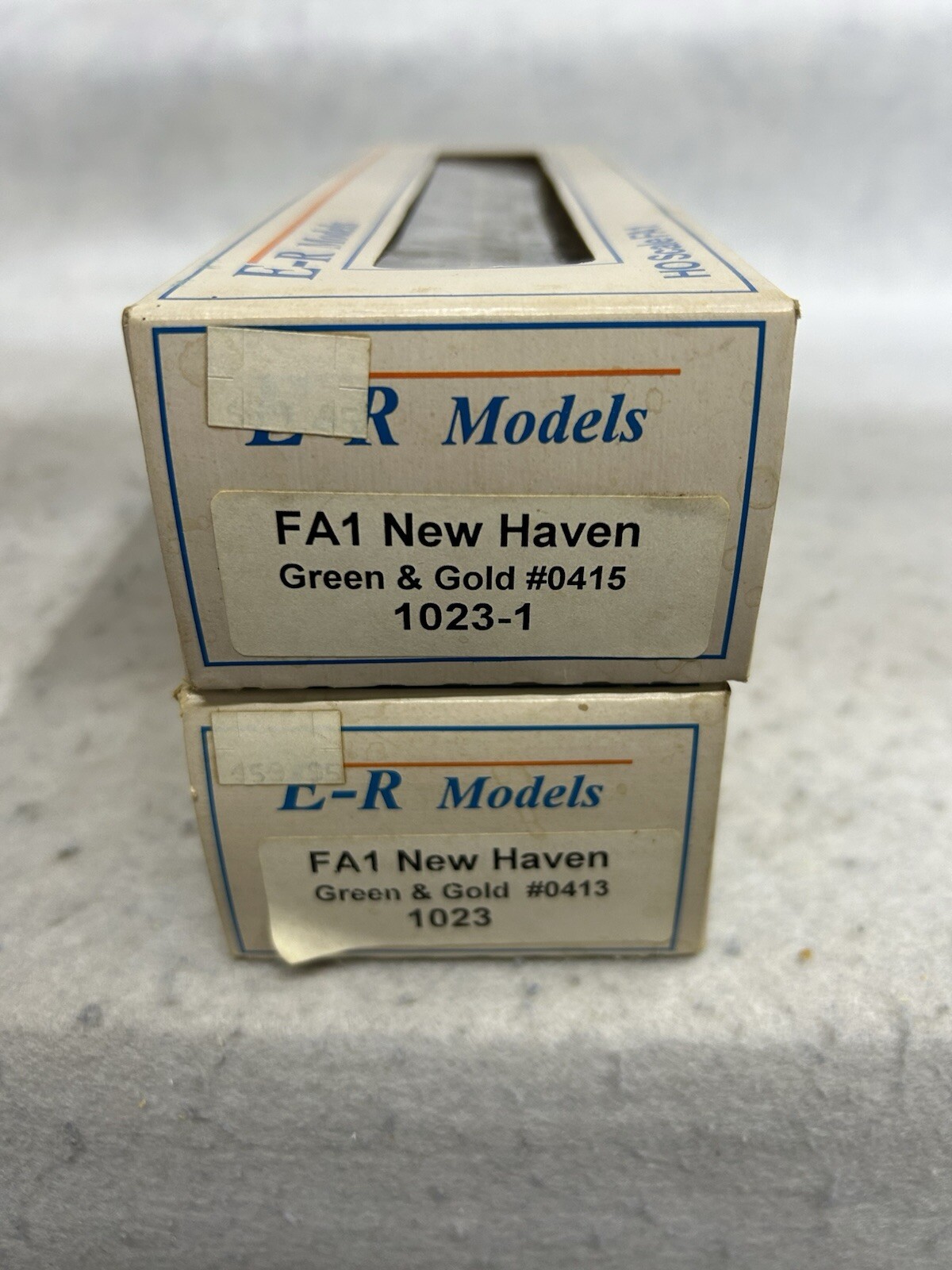 Rare E-R Models New Haven FA-1 Set Both Powered HO
