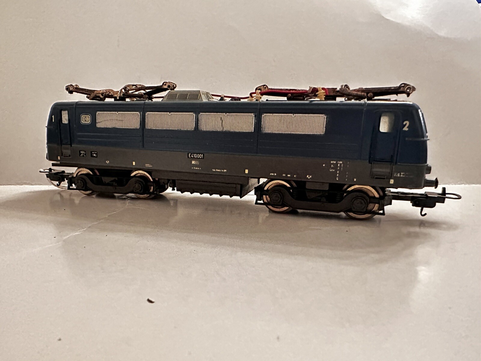 Lima HO Scale 8032 Electric Loco DB #410001, 2 Units Powered