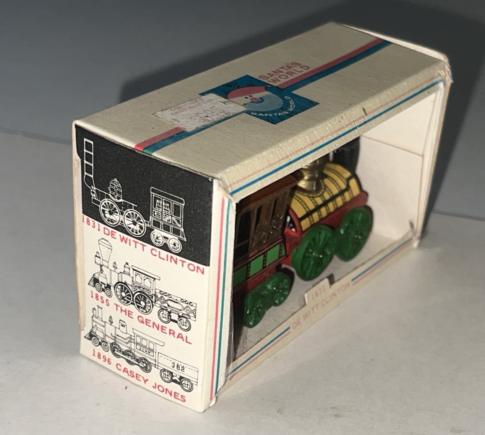 1831 De WITT CLINTON, Model train, toy, 3rd Steam Locomotive built in U.S.A. old