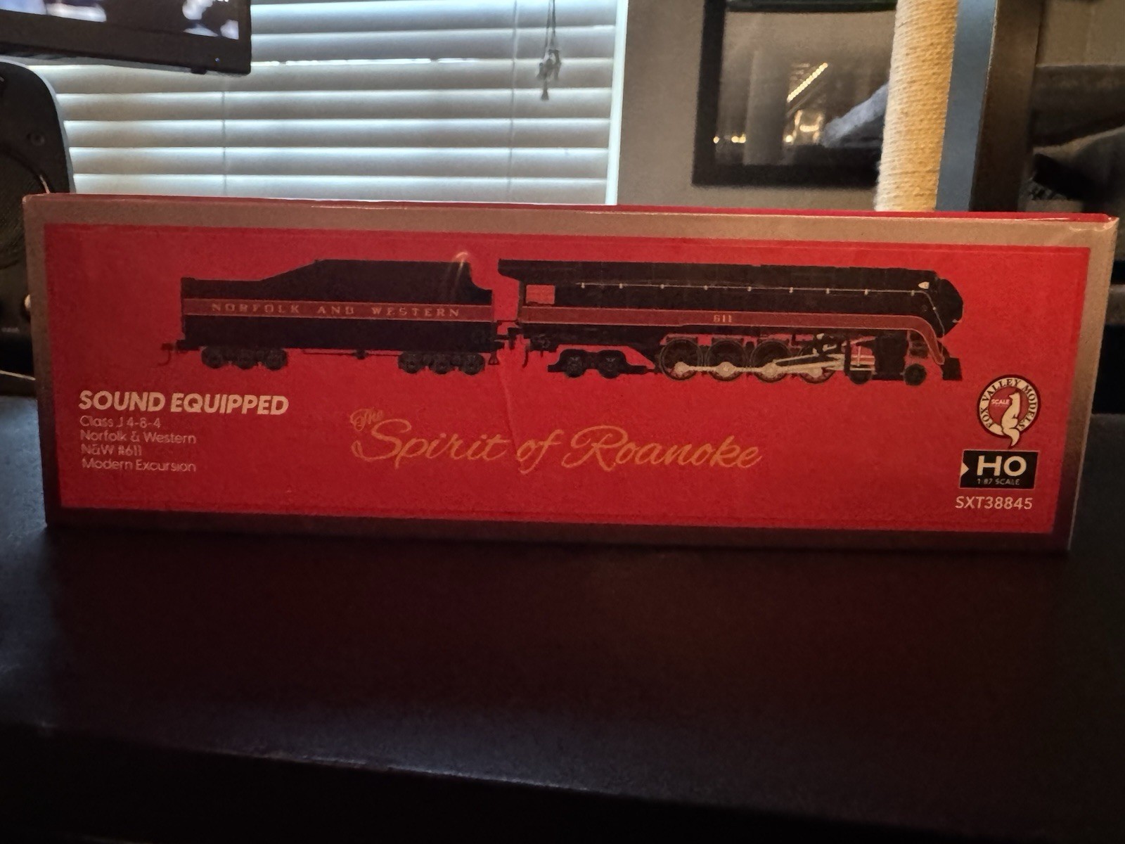 ScaleTrains Fox Valley J-Class #611 “Spirit of Roanoke” DCC/Sound