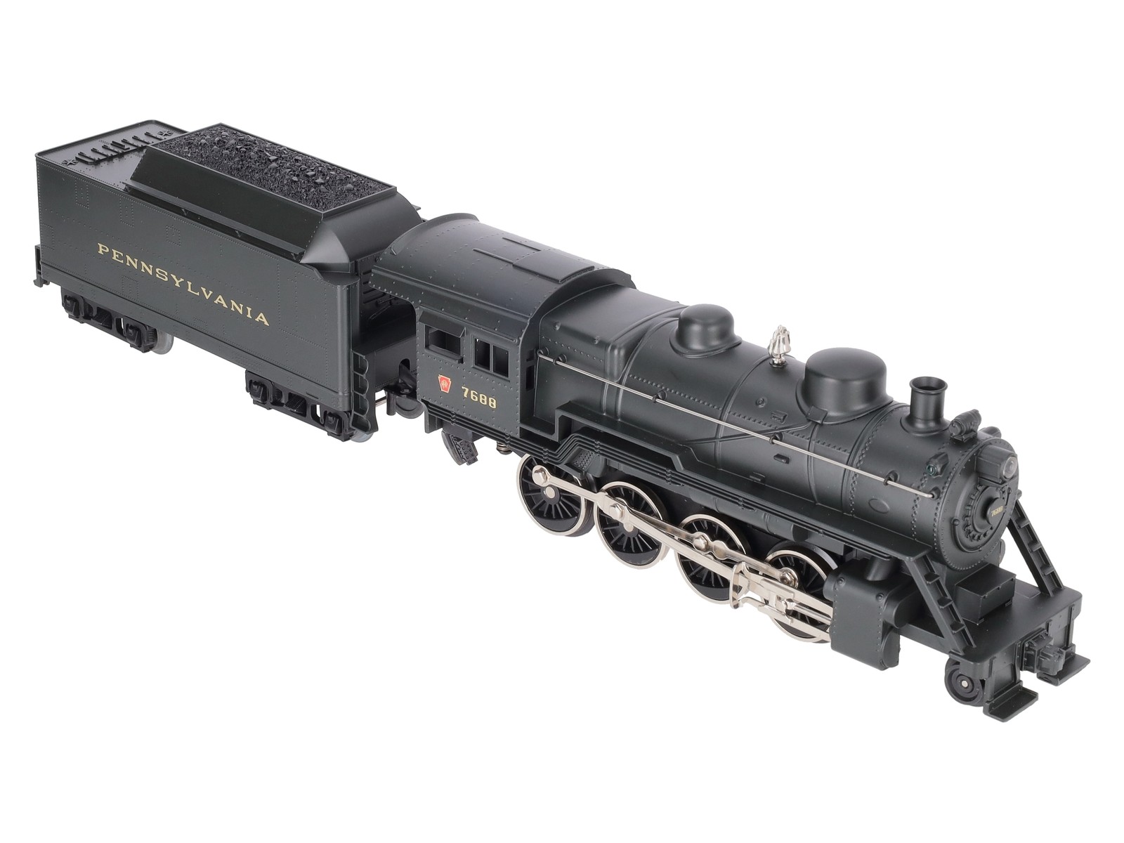 MTH 30-1159-1 O Pennsylvania 2-8-0 Steam Locomotive & Tender w/PS2 #7688 LN/Box