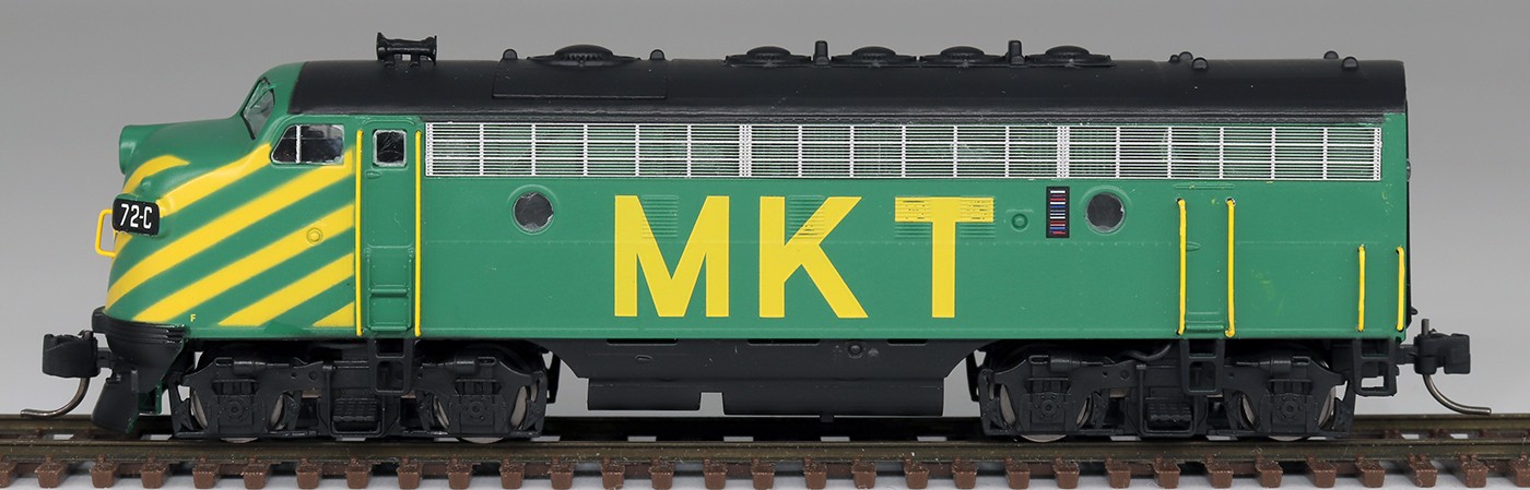 Intermountain N EMD F7A Missouri-Kansas-Texas MKT #72C DCC/SND LED 69292S-01