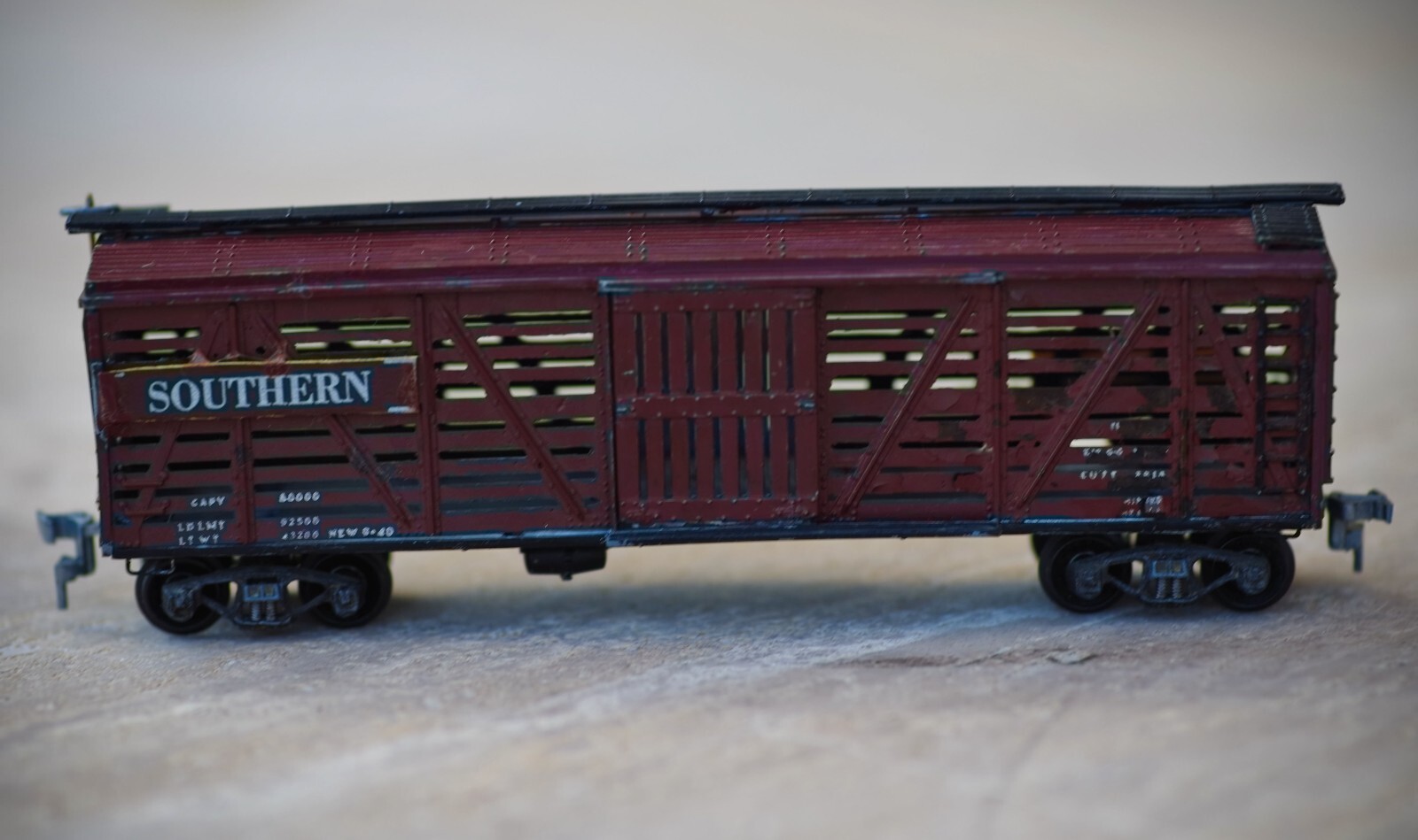 VINTAGE Athearn Roundhouse CATTLE CAR 45291 HO Made in USA 1950’s