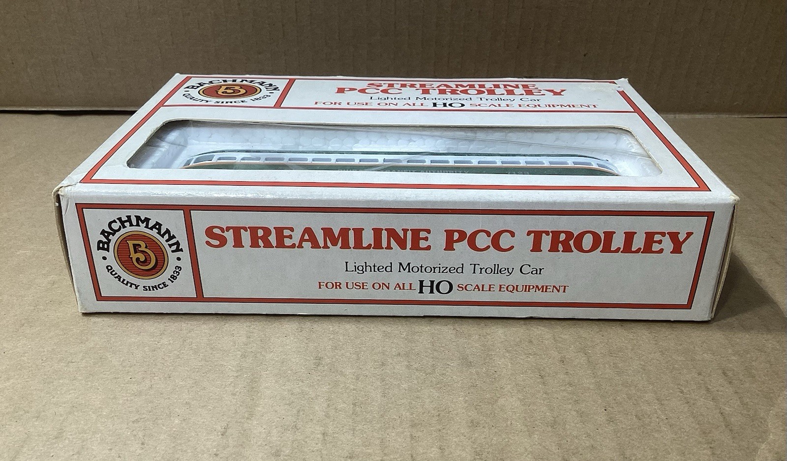 Bachmann Chicago Transit Authority Streamline PCC Trolley HO Scale #7123 w/ Box