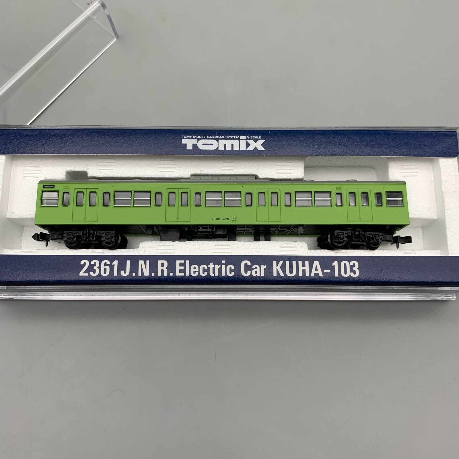 Tomix 2365 JNR Electric Car Uguisu Green Tomy Japan IN WRONG BOX