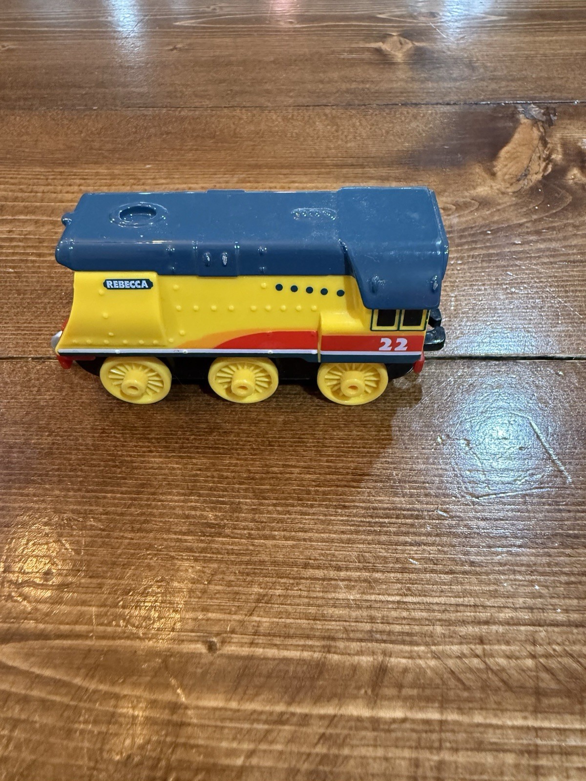 Mattel Thomas & Friends Rebecca N Gauge Locomotive Yellow Blue Red FWX27 2018