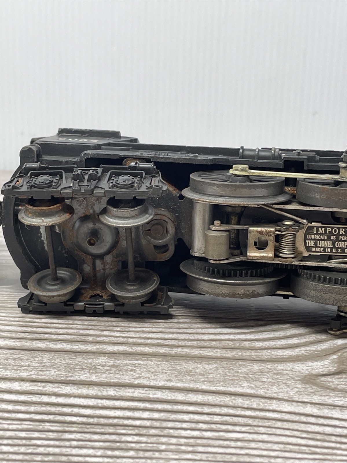 Lionel Postwar 2055 4-6-4 Locomotive w/ 6026W Whistling Tender