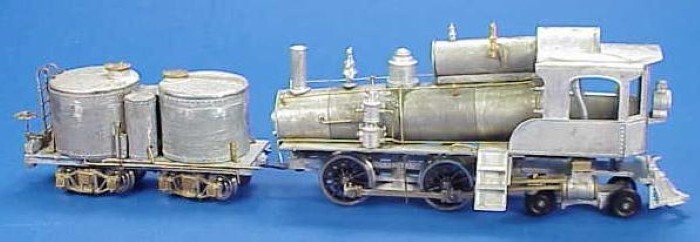 HOn3 NORTH PACIFIC COAST #21 CAB FORWARD 4-4-0 PARTS SET WISEMAN MODEL SERVICES