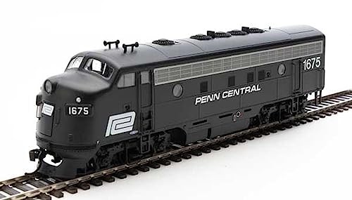 Walthers HO Scale EMD F7A-B Set (DCC/ESU Sound) Penn Central/PC #1675/#3479