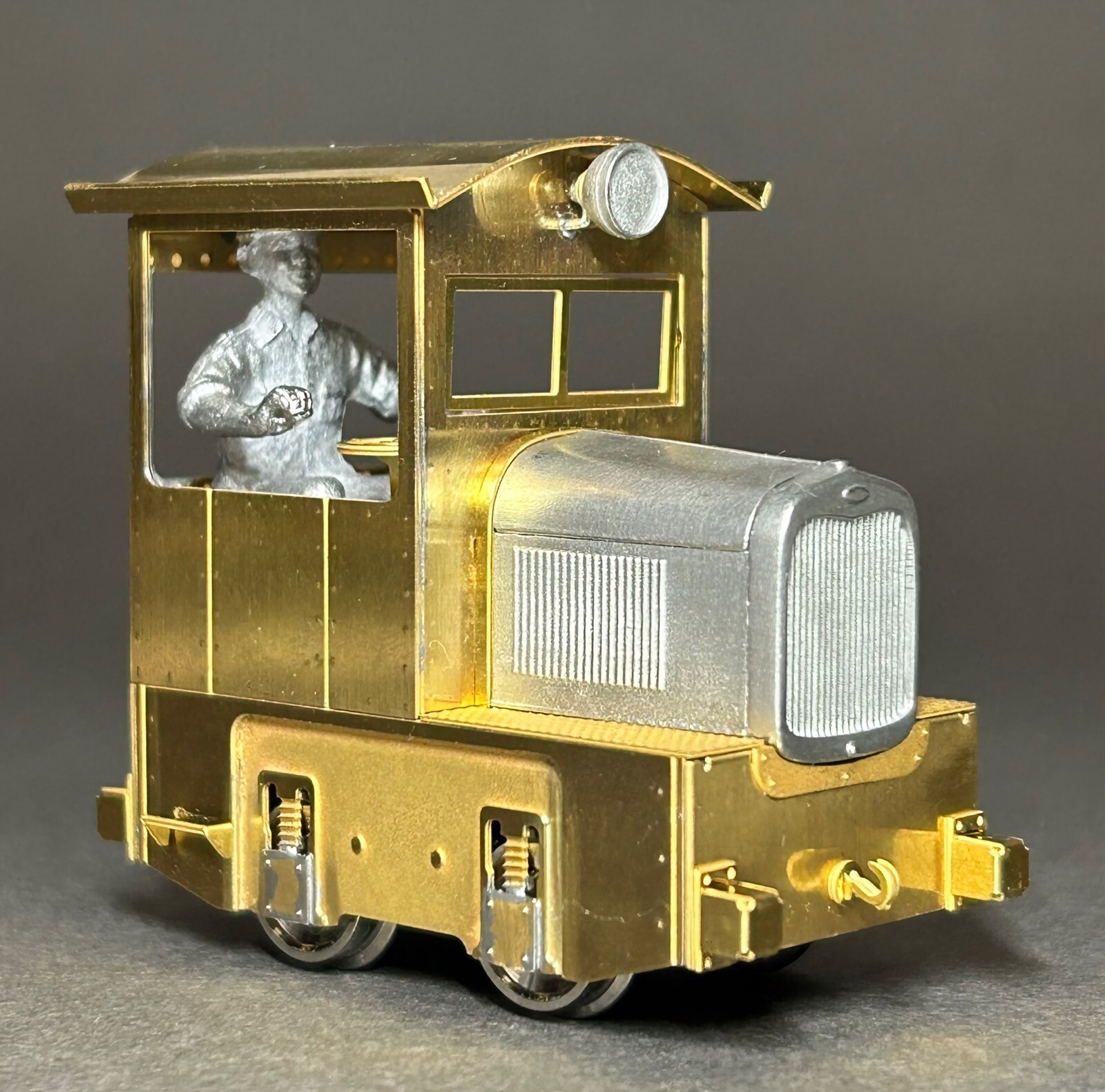 On18 Scale Aru-Model Ashio Copper Mine Ford Locomotive Kit Gasoline Engine O9