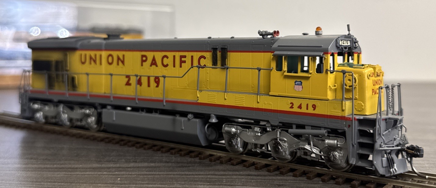 Overland Models HO Brass OMI-1805 GE C30-7 Diesel Union Pacific #2419 Used/TLC!