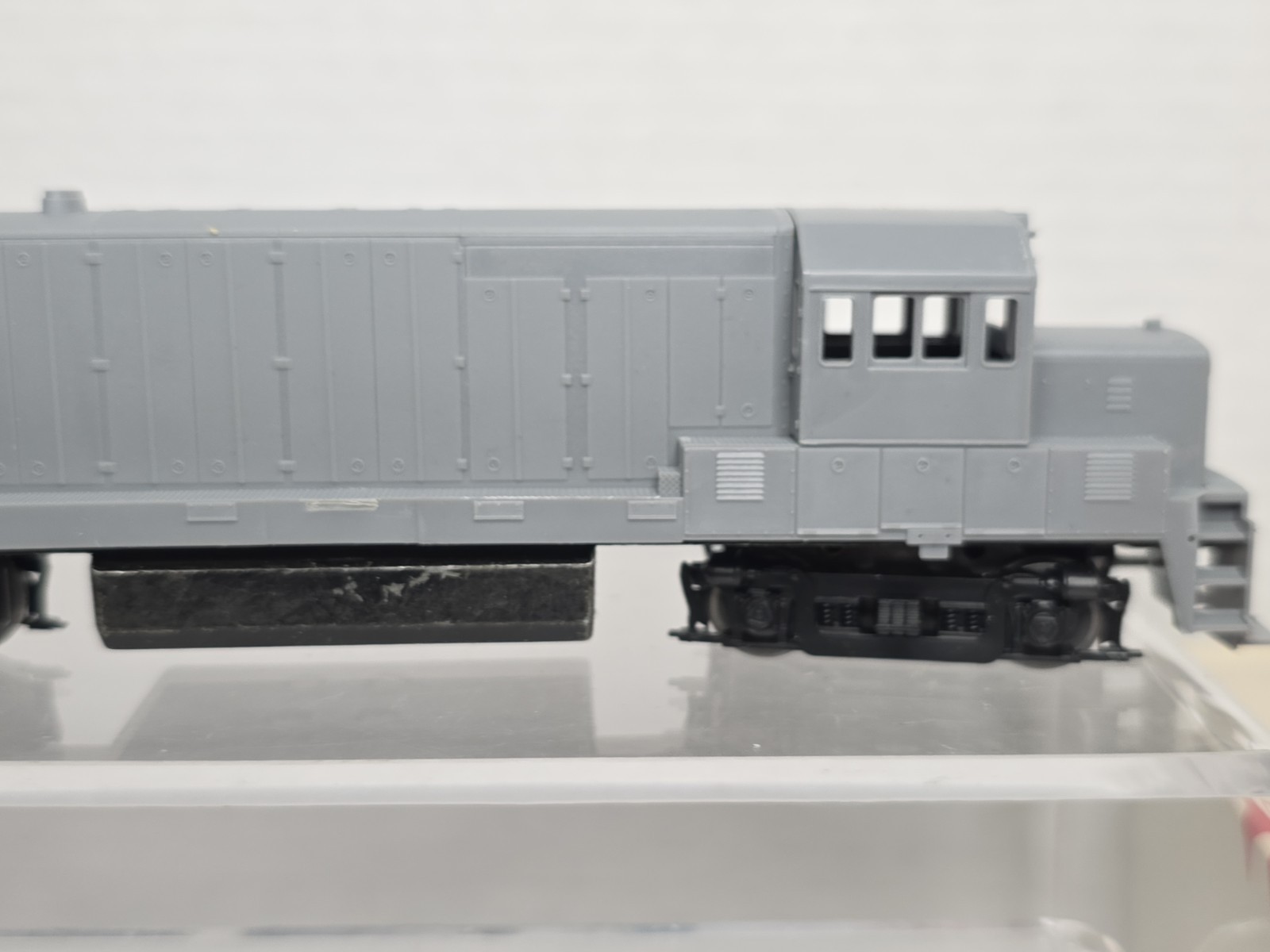 Stewart HO Scale 7000 Undecorated GE U25B Diesel Loco NOS Needs Motor Mounts (C)