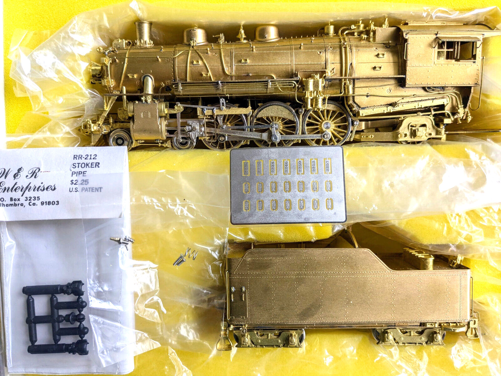 1 OF ONLY 20! *LNIB W&R BRASS NP NORTHERN PACIFIC CLASS Q-6 4-6-2 HO *RUNS G@@D!
