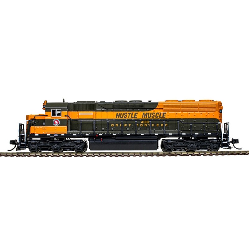 Atlas N Scale ~ Master Silver ~ SD45 Great Northern Hustle #400 ~ DC ~ 40005993