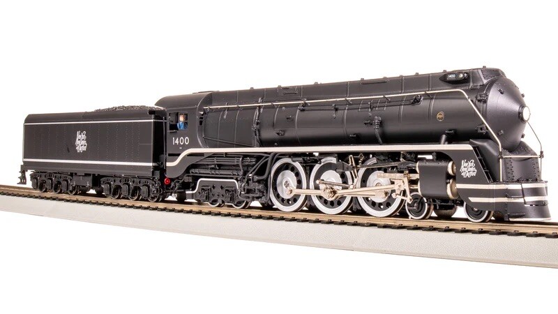 Broadway Limited 7872 HO Scale New Haven I-5 Small Script Steam Locomotive #1400